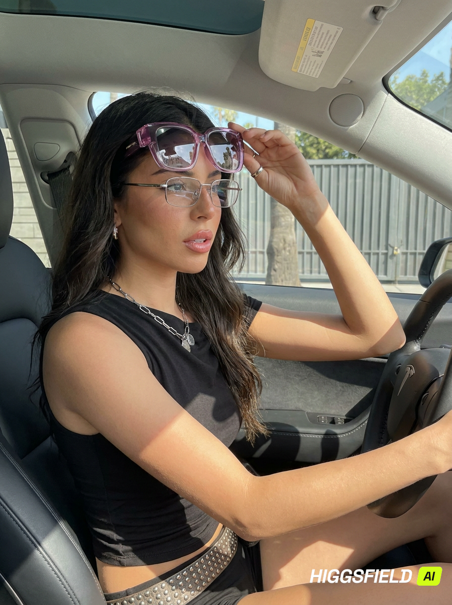 Sunex polarized fit-over sunglasses worn over prescription glasses, enhancing vision.