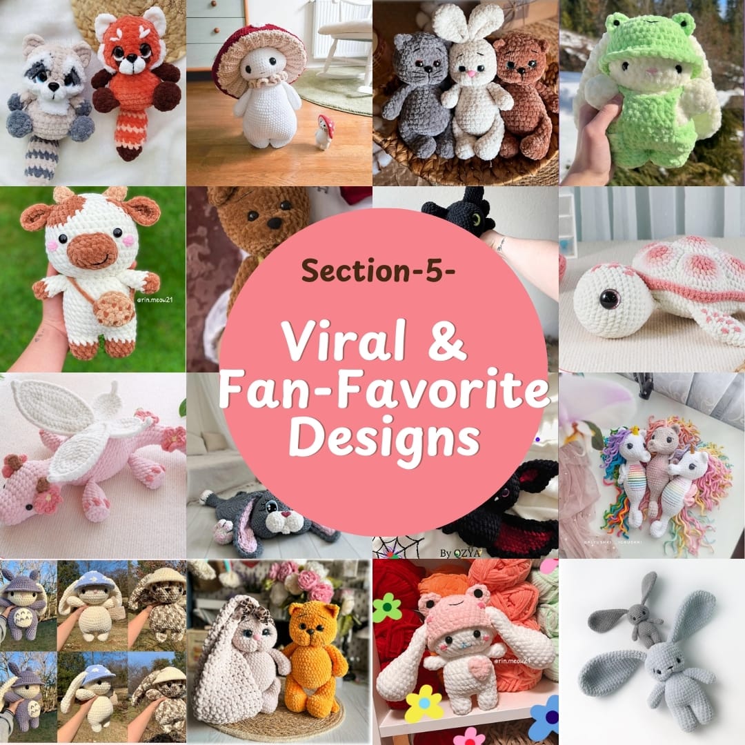 Amigurumi library cover image
