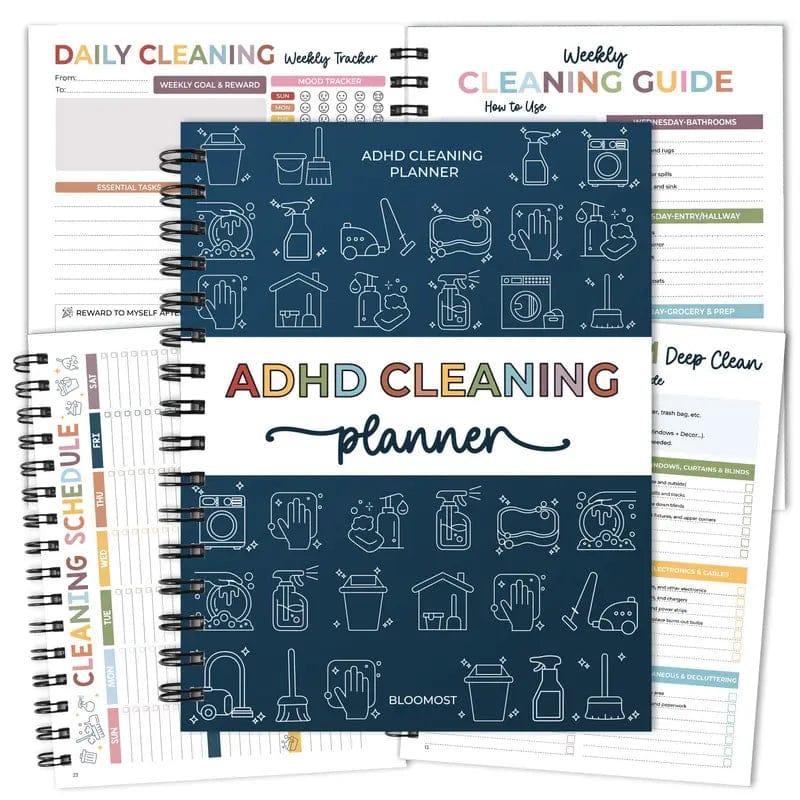 ADHD-friendly daily cleaning planner