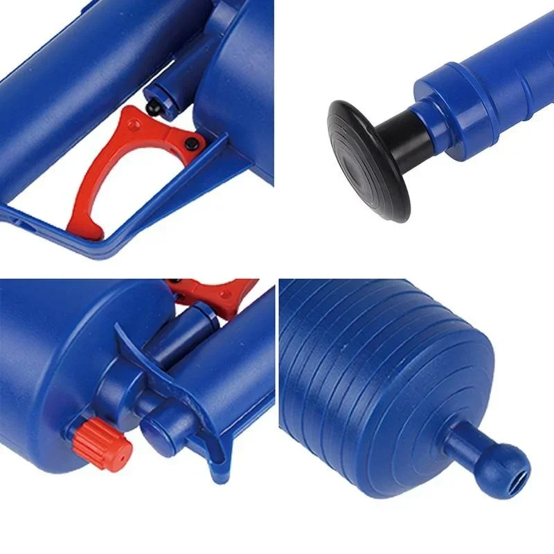 Pipe dredge being used on a floor drain