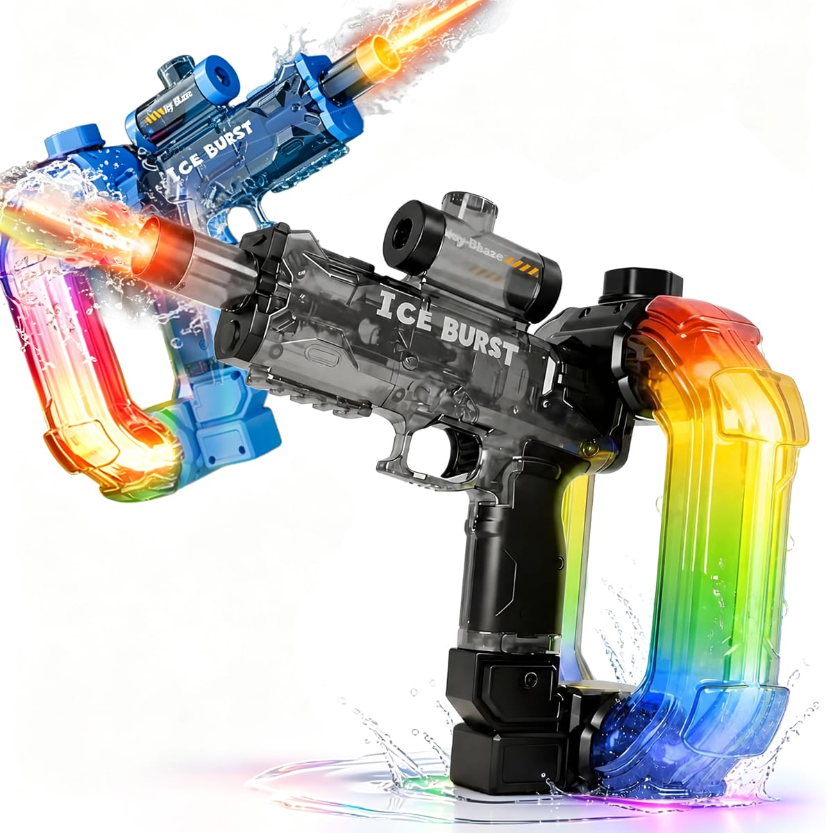 Detailed view of the integrated LED light synchronization technology