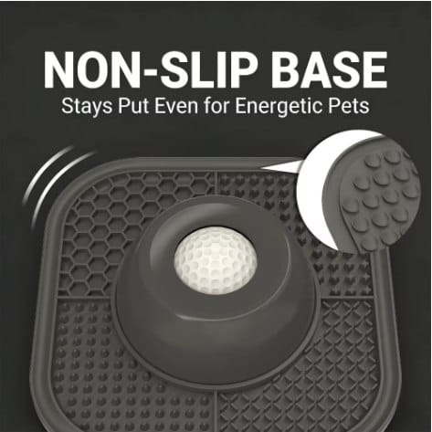 Anti-slip base for pet bowls
