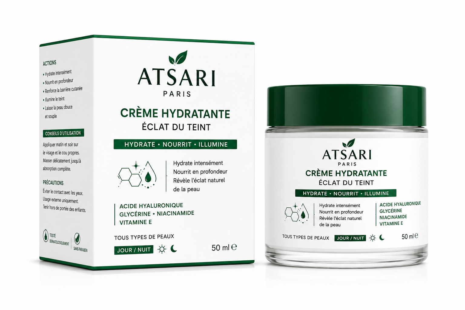 Crème anti-taches ATSARI Paris