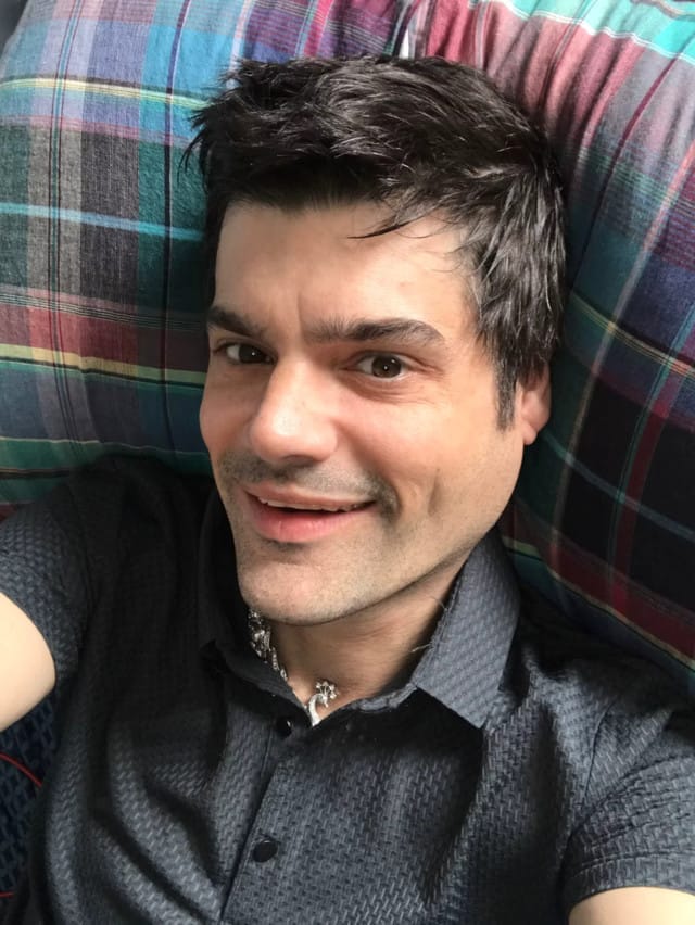 Man wearing stylish comfortable capri