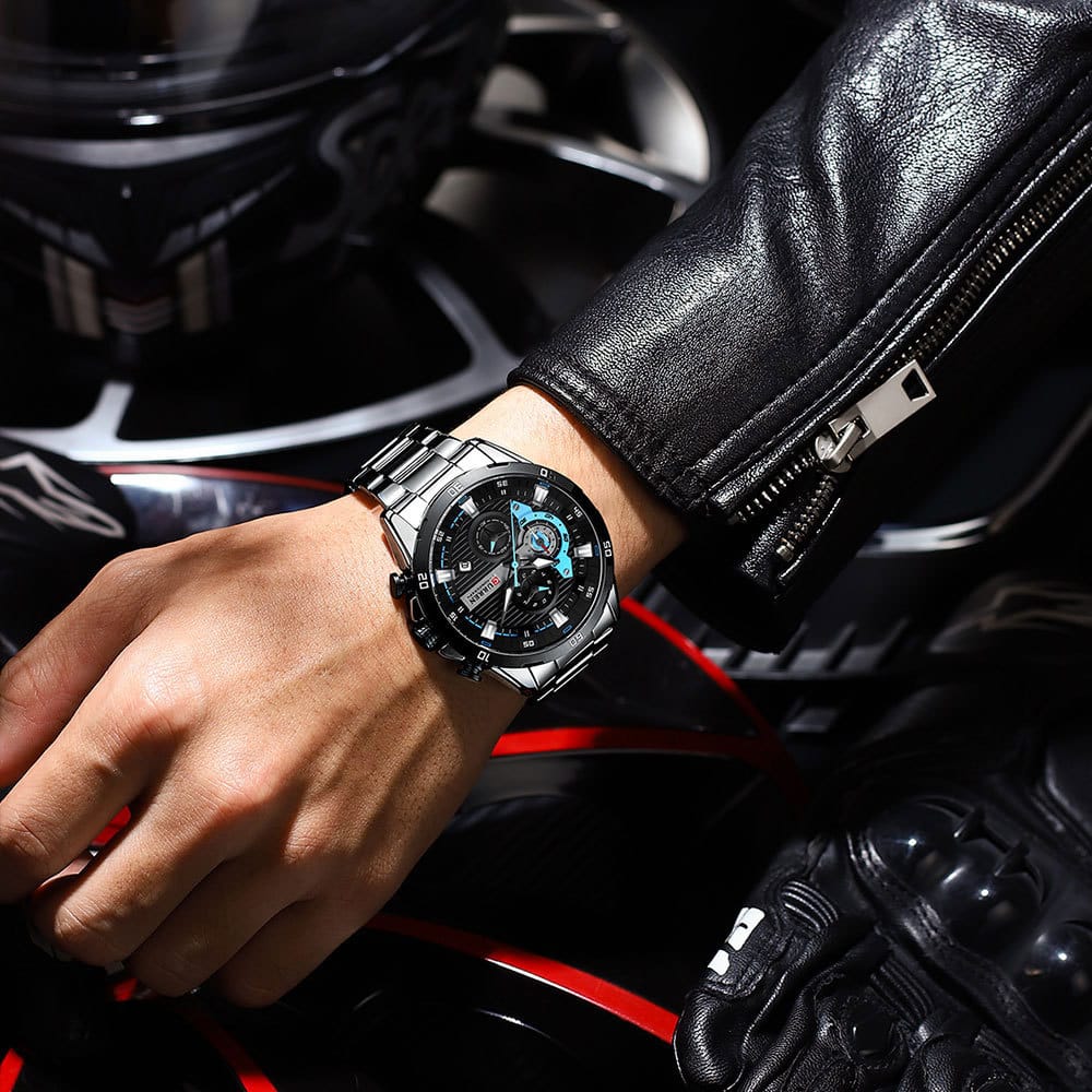 Orologio casual maschile al polso