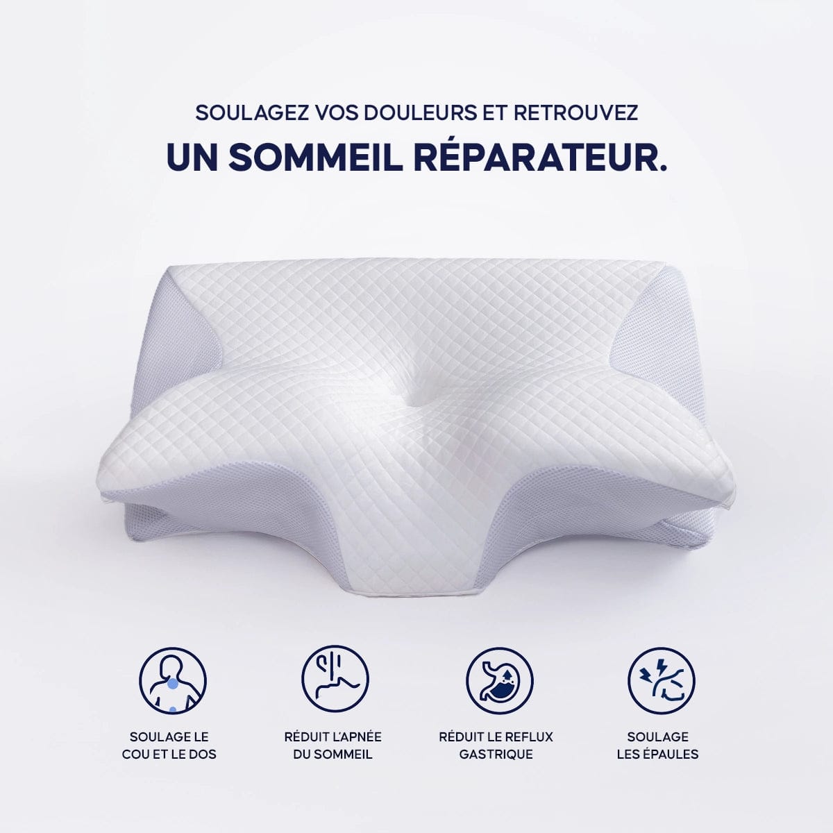 Oreiller ergonomique Soya 2.0 pour un confort optimal