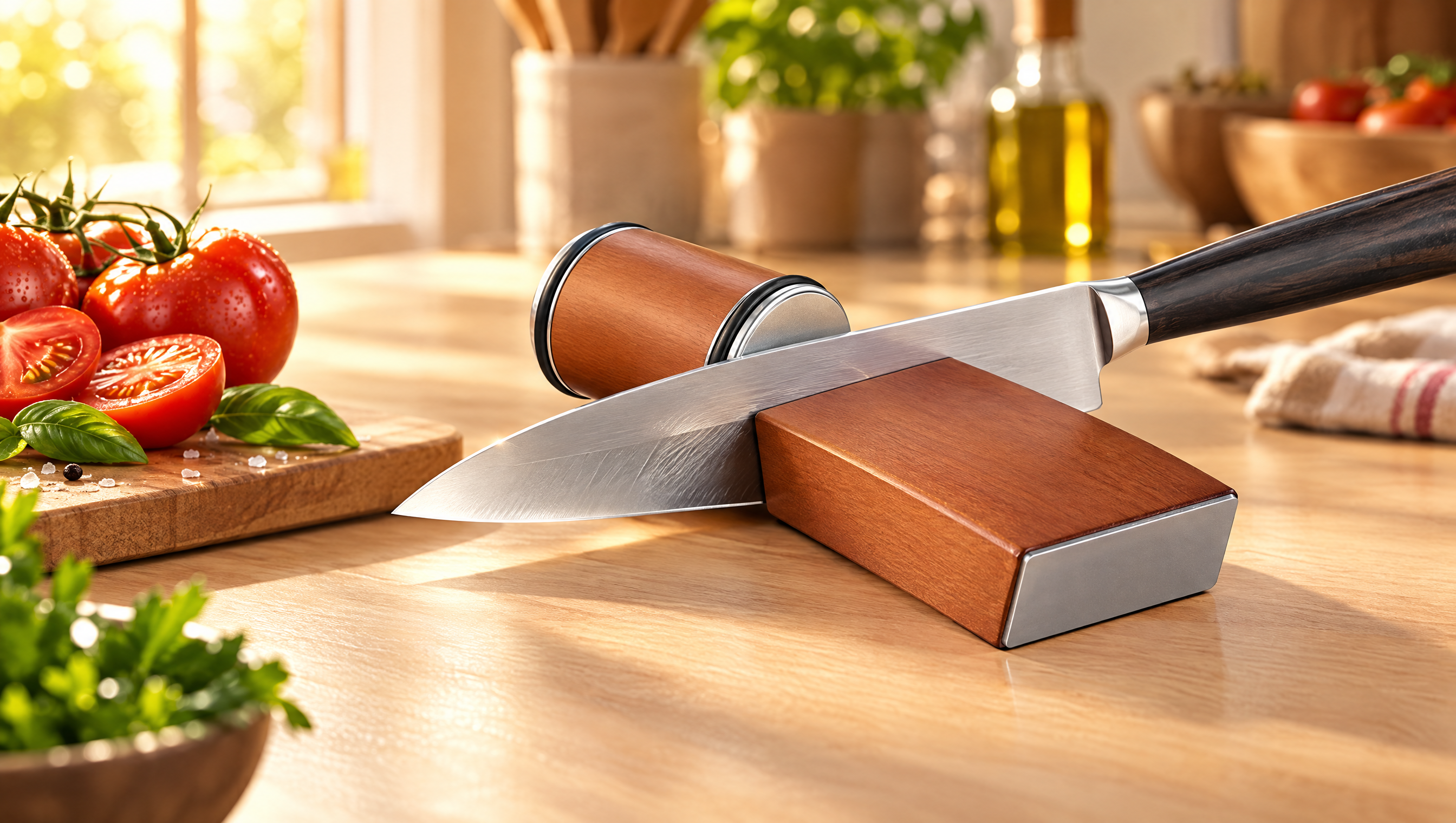 Dual angle sharpening guide settings