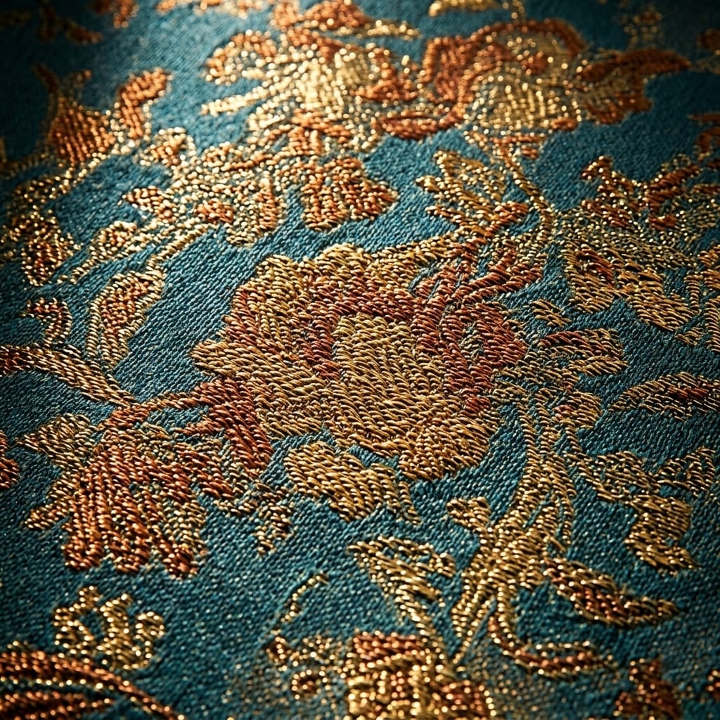 Close up of high quality synthetic fabric texture