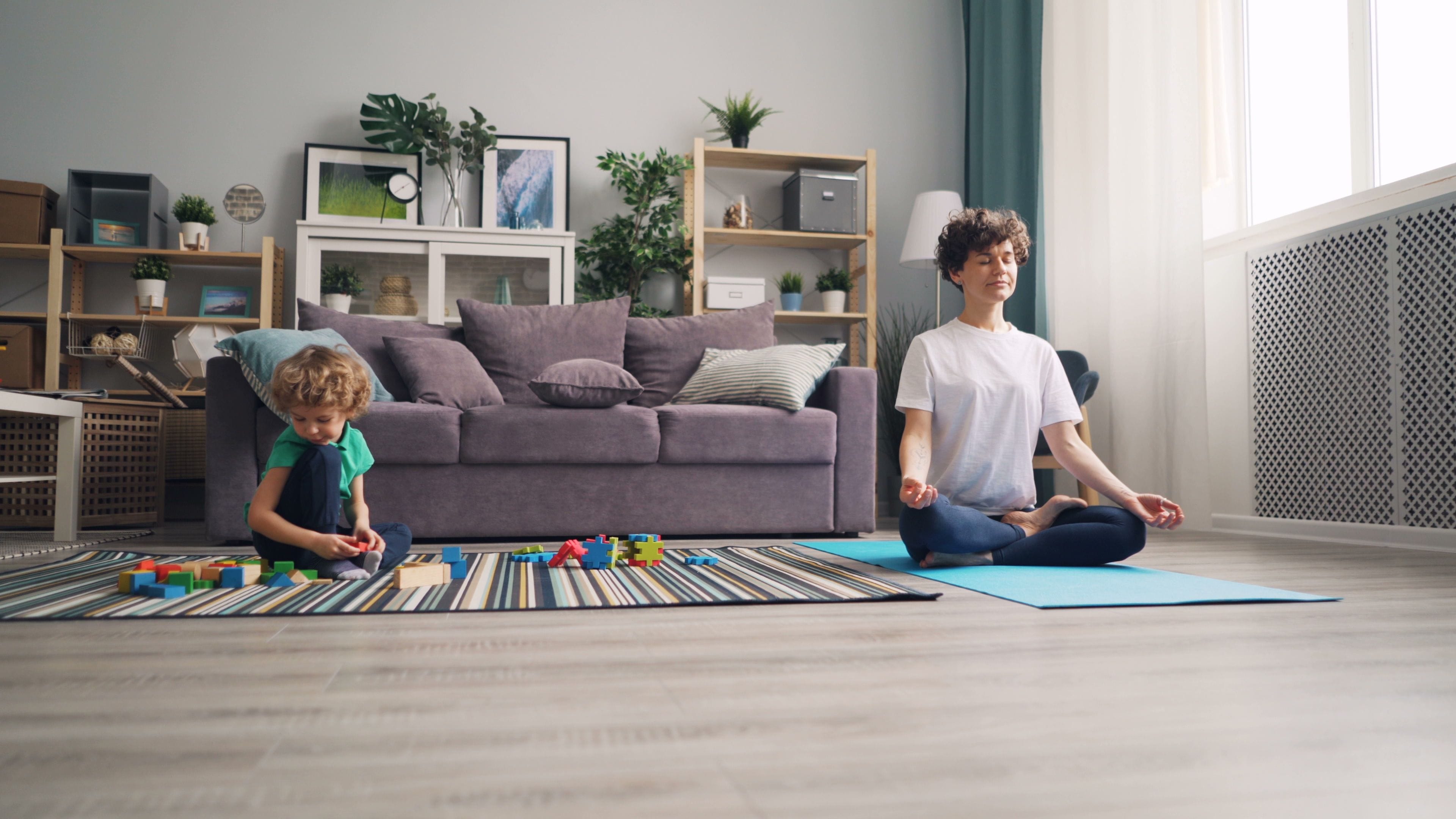 Mother feeling empowered using parenting playbook