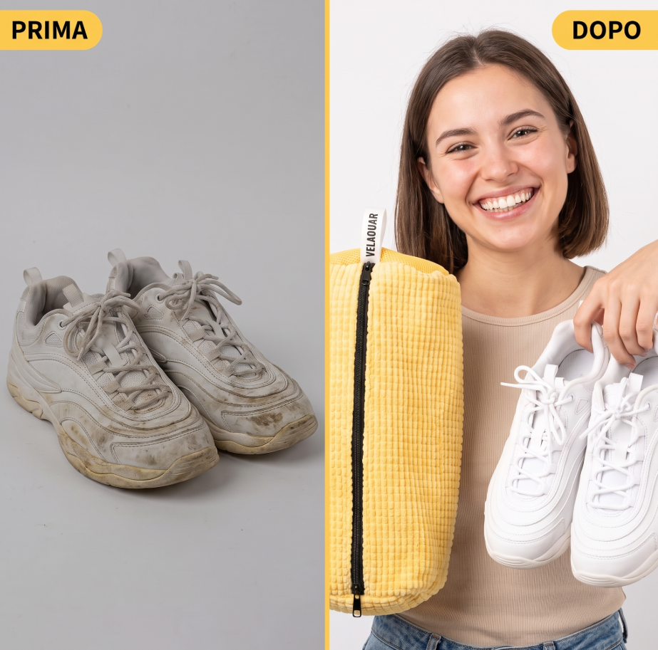 Borsa per lavatrice adatta a tutti i tipi di sneakers e scarpe casual