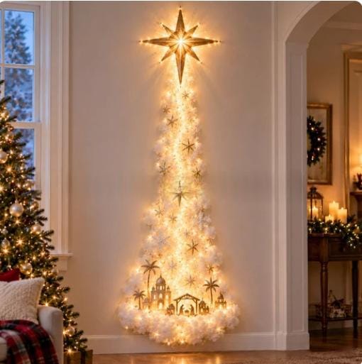 Village de Noël lumineux créant une atmosphère chaleureuse et accueillante
