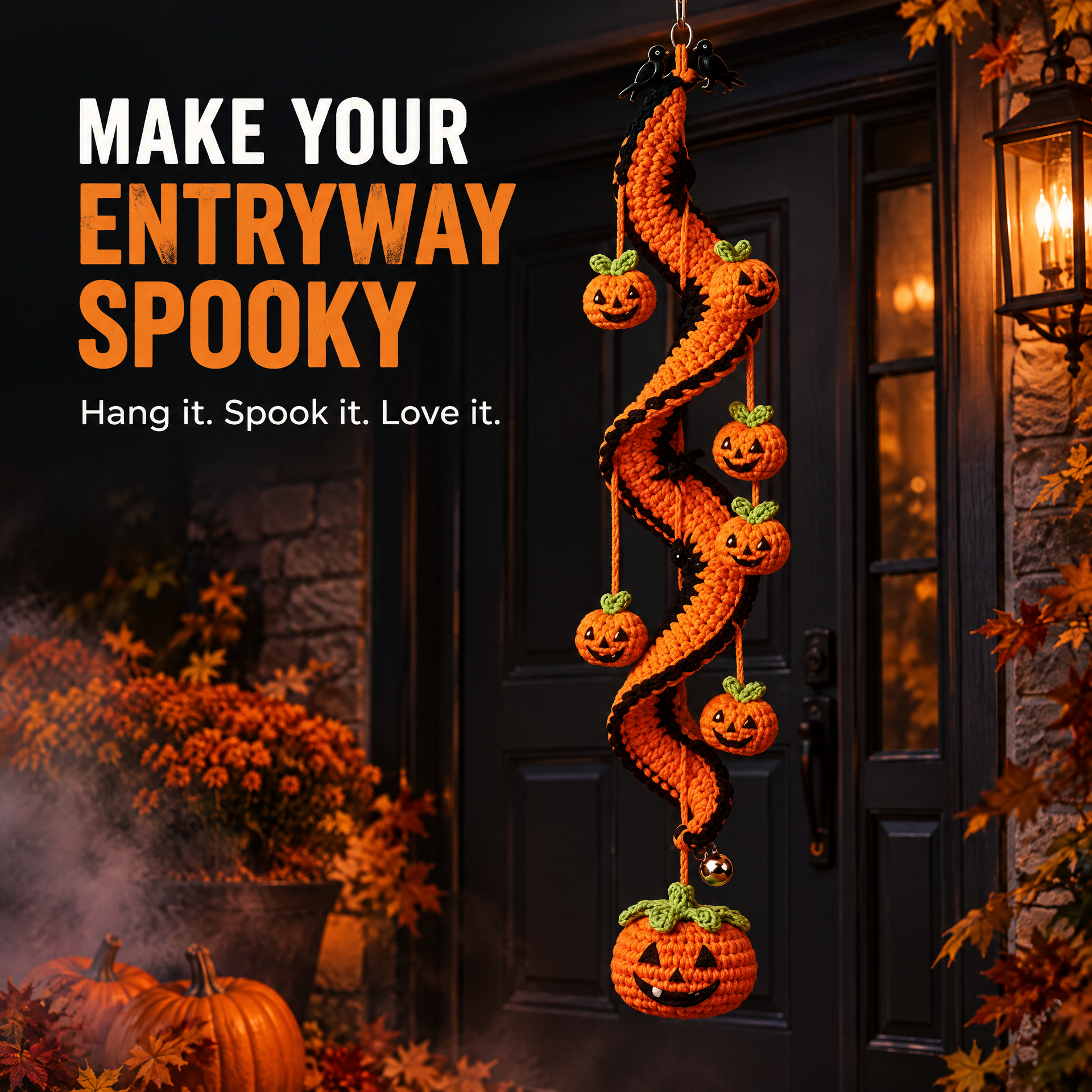 Miniature pumpkin craft set