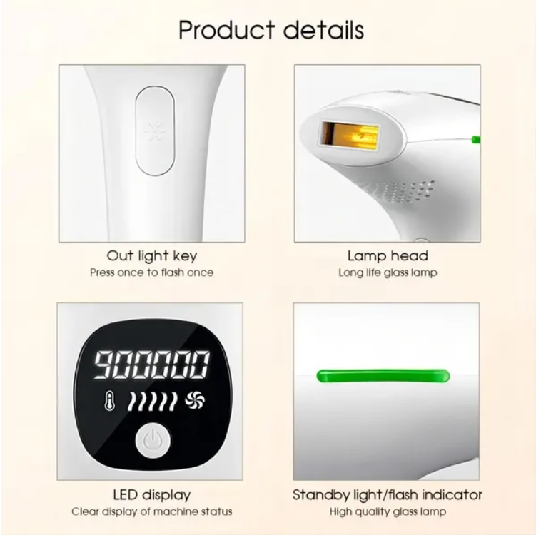 Dermatologist using IPL technology