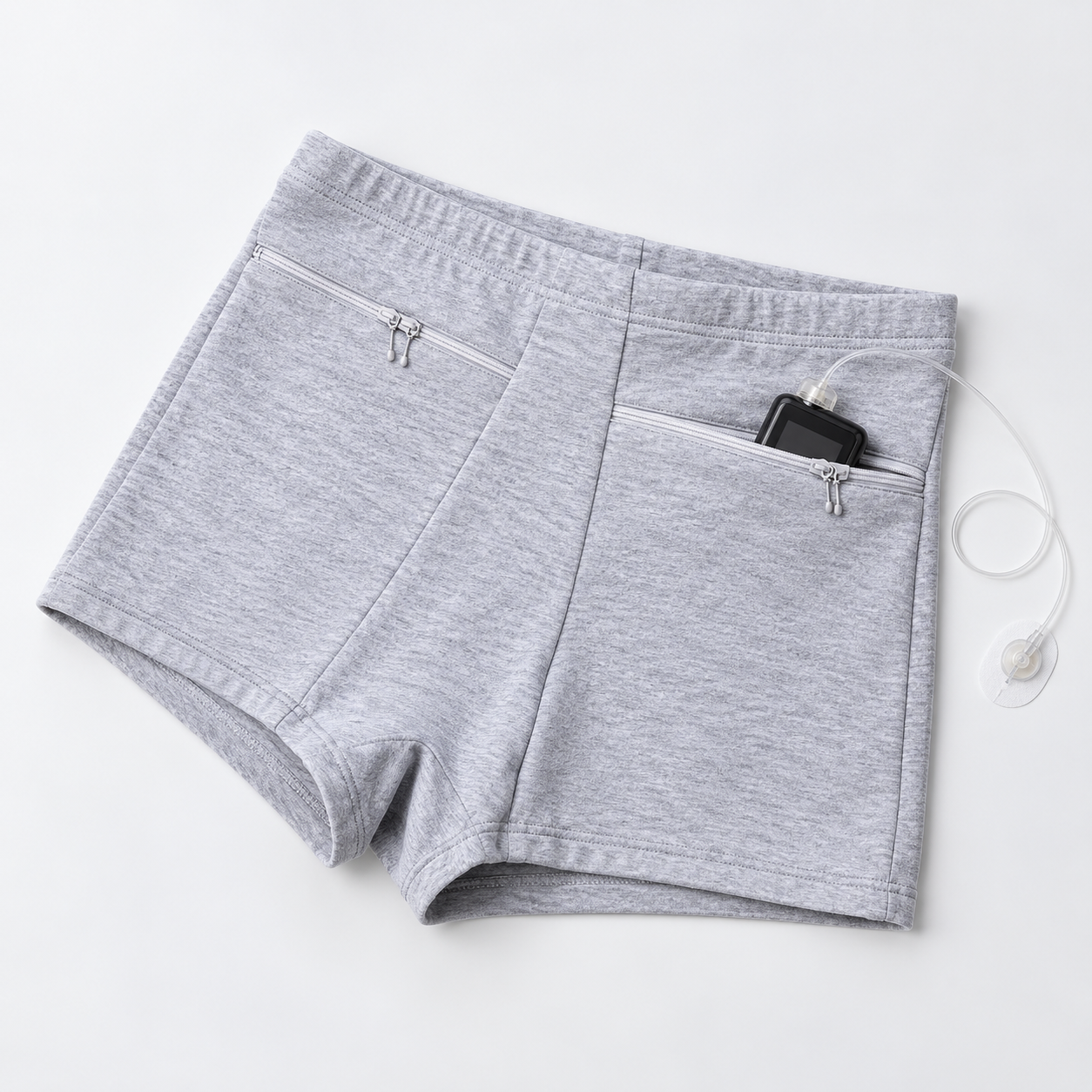 Active woman feeling confident and comfortable in her daily shorts