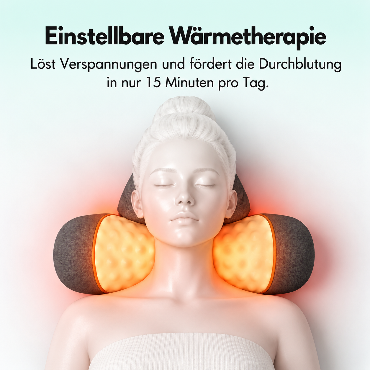 Gipfelruh Nackenkissen mit kabellosem Design und Akku