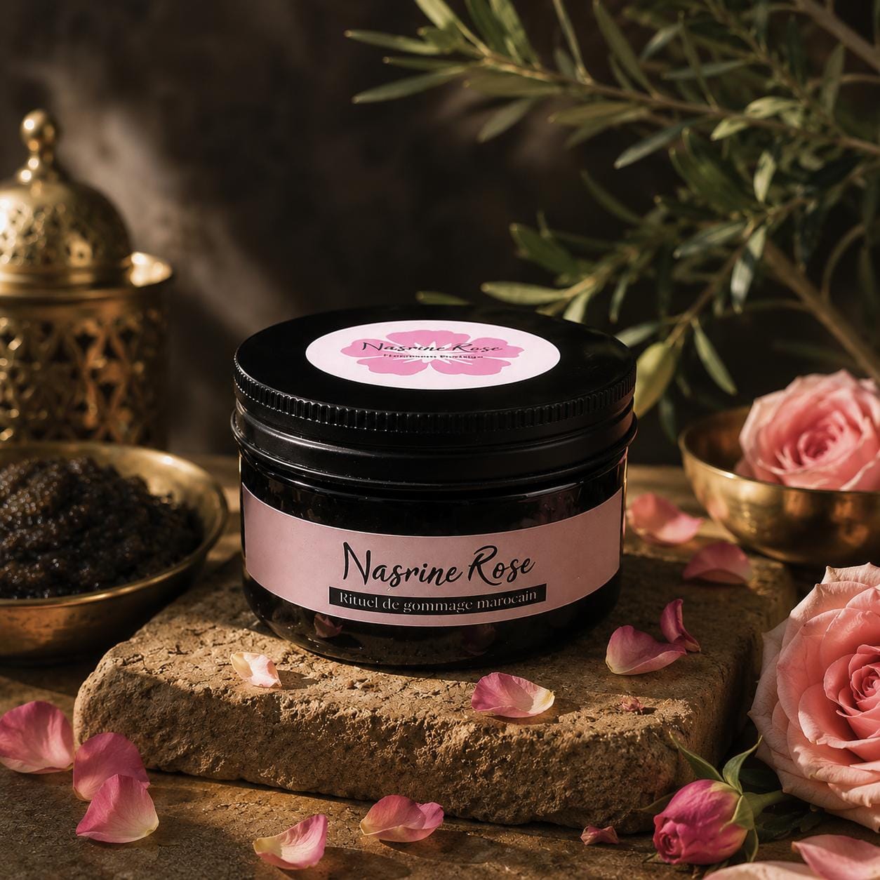 Poudre traditionnelle marocaine pour un teint radieux et naturel