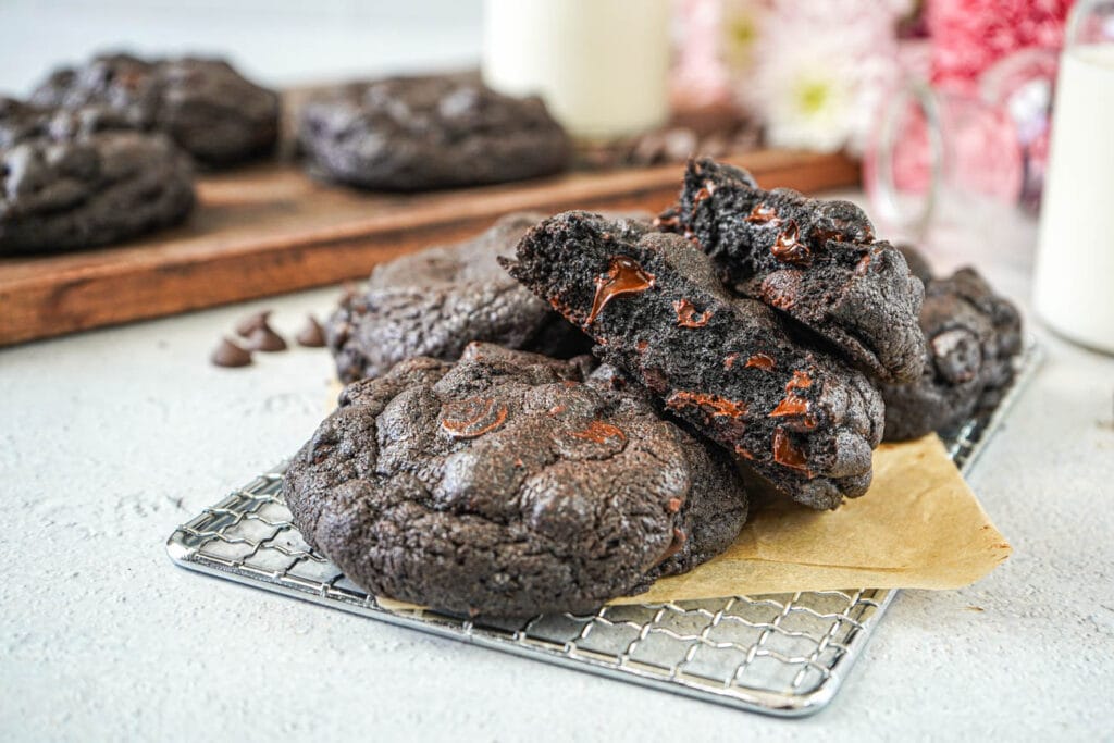 Selection of assorted cookies in gift boxes