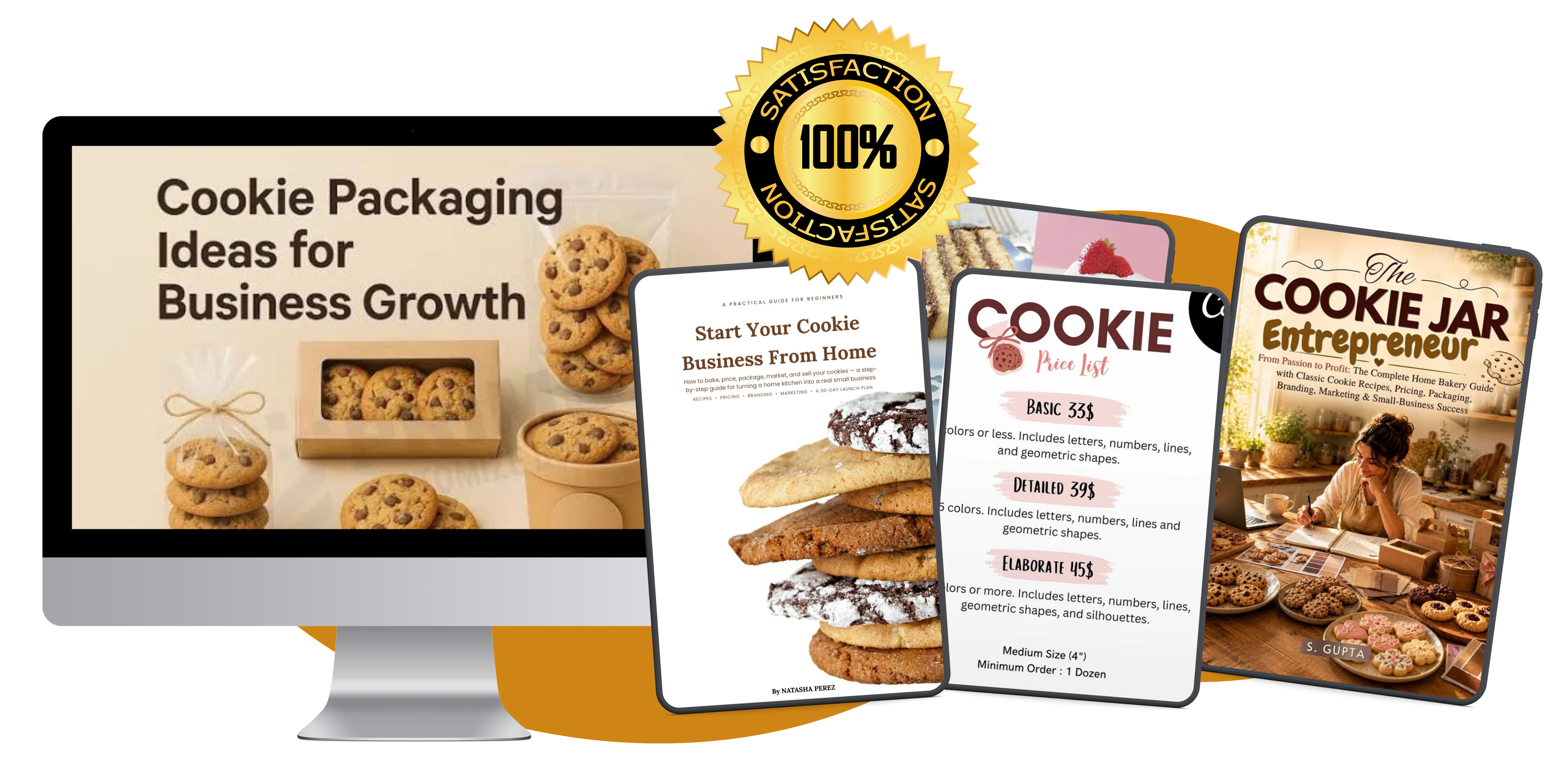 Premium cookie business guide e-book cover