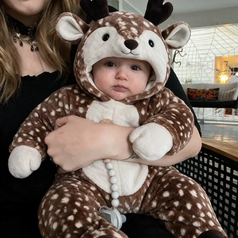 Cute baby reindeer costume