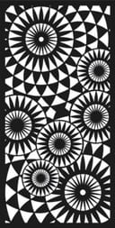 Modern Geometric Door & Wall Panel CNC - Laser, Plasma, Router Cut Files (DXF, SVG, AI, CDR)