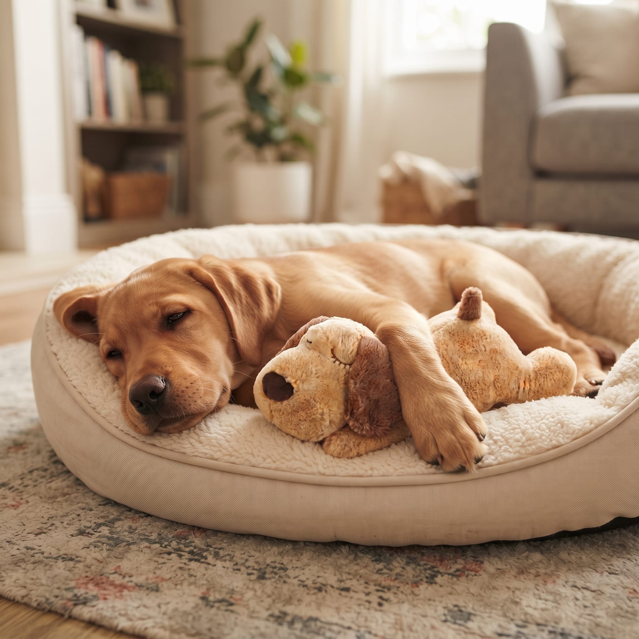 CalmPup plush toy for lonely moments